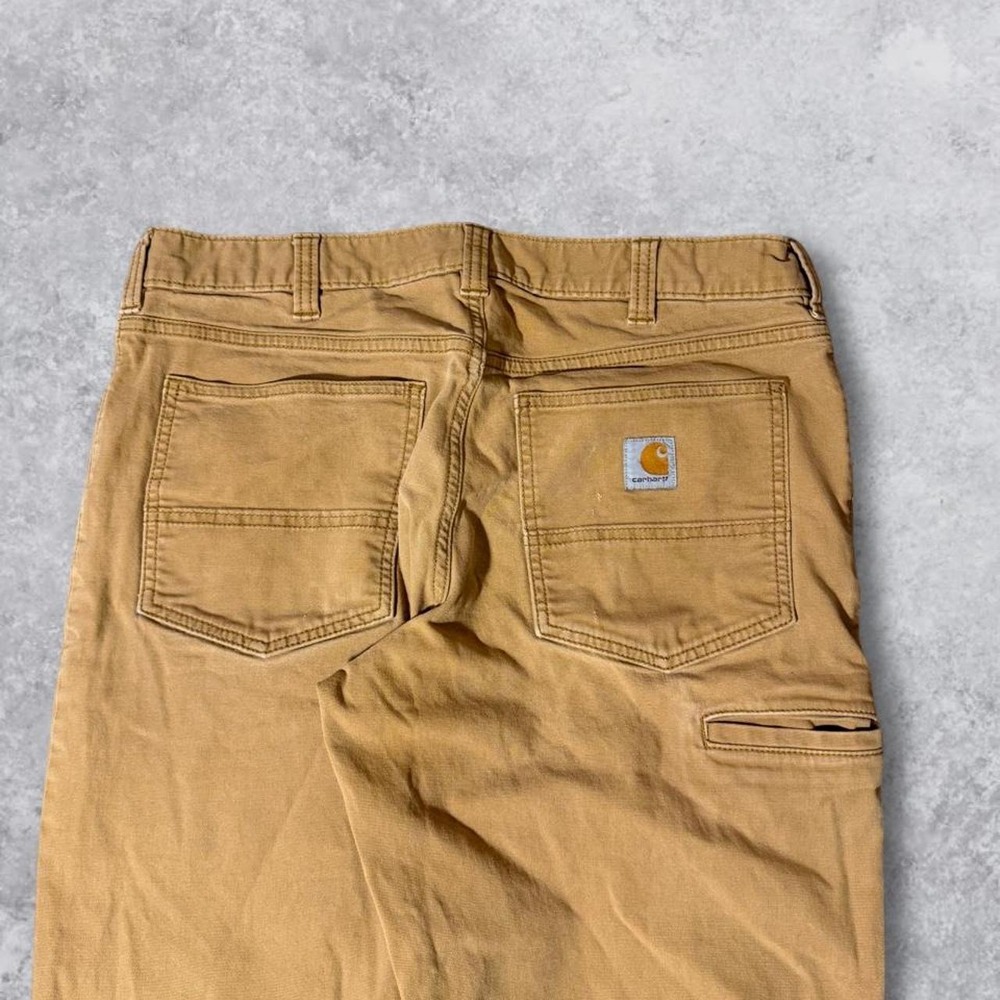 Carhartt Vintage Y2K Baggy Carpenter Pants Tan Khaki 34X32 Skater Workwear